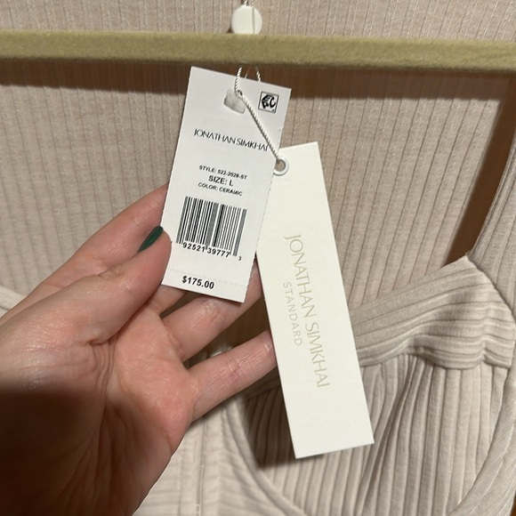 Jonathan Simkhai Zoella Top in Ceramic NEW - Picture 11 of 15